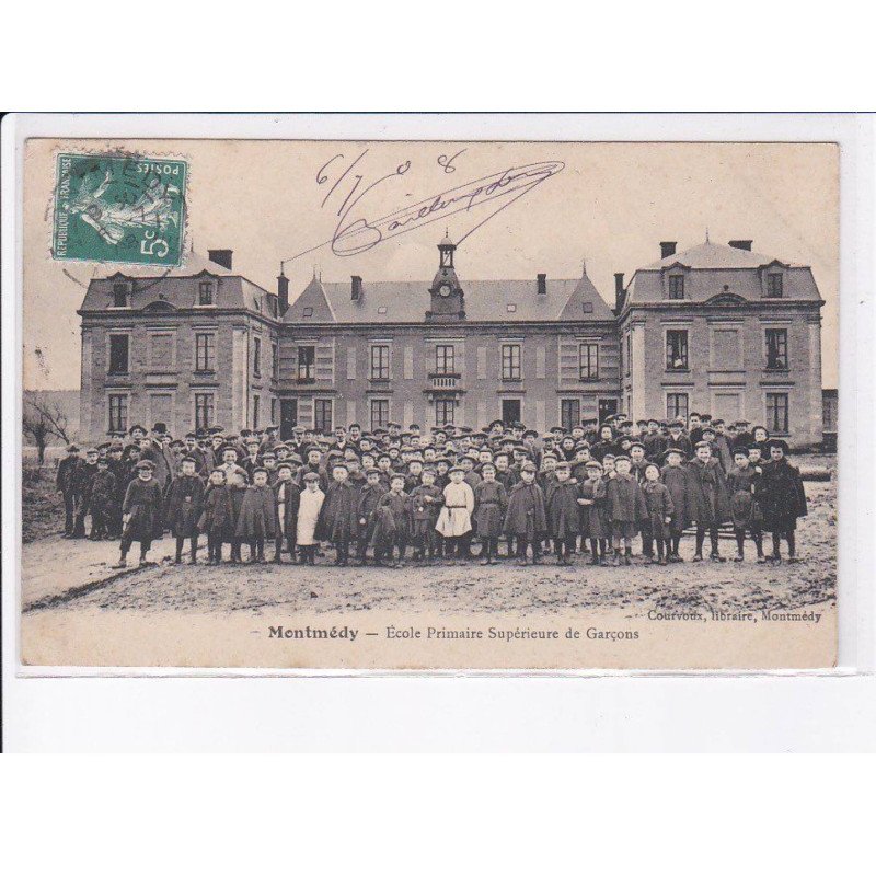 MONTMEDY: école primaire supériueure de garçons - très bon état