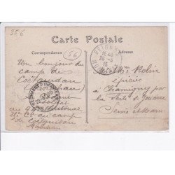 GUER: guerre 1914 débarquement de cochons par des prisonniers allemands en gare de coëtquidan - très bon état