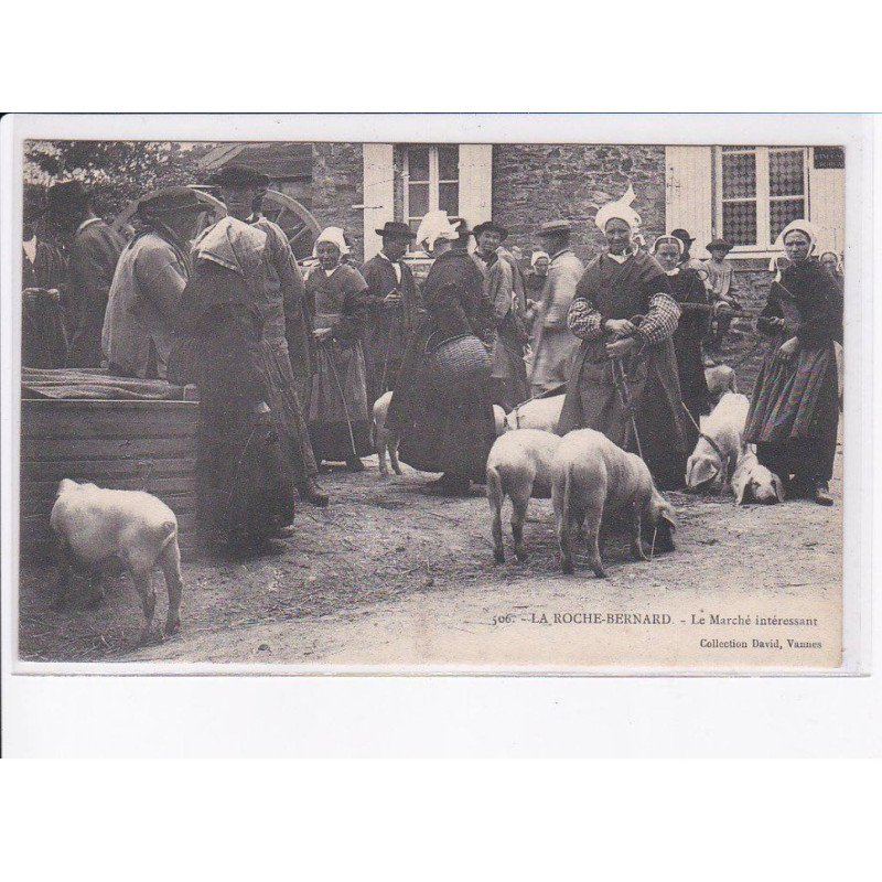 LA ROCHE-BERNARD: le marché intéressant - très bon état