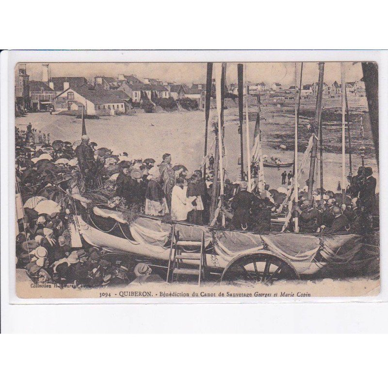 QUIBERON: bénédiction du canot de sauvetage georges et marie copin - état