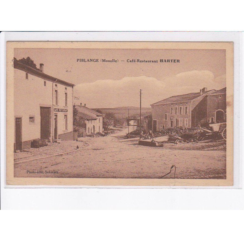PIBLANGE: café-restaurant harter - très bon état
