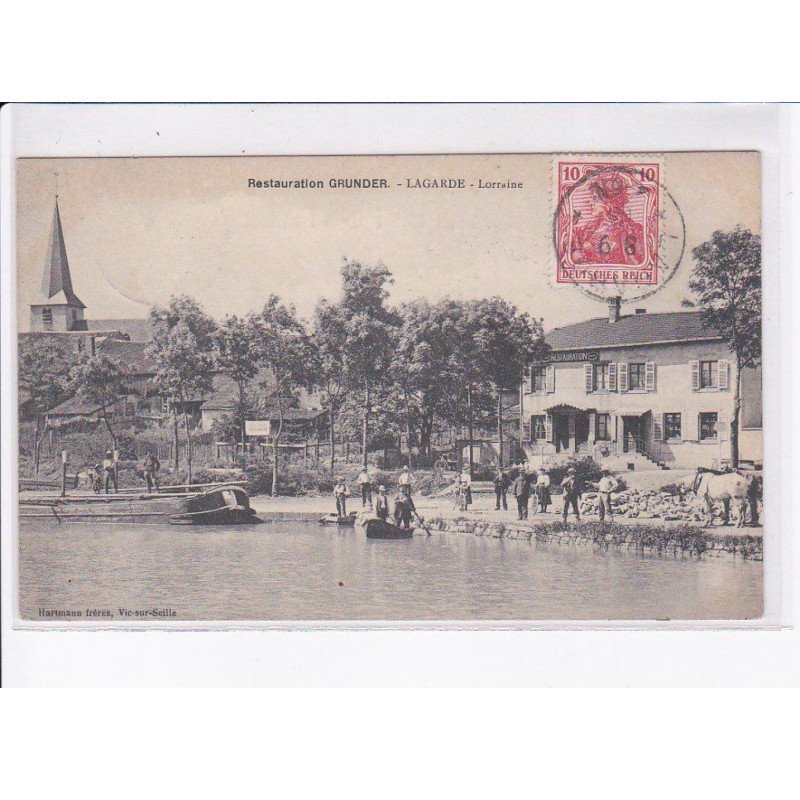 LAGARDE: restauration grunder - état