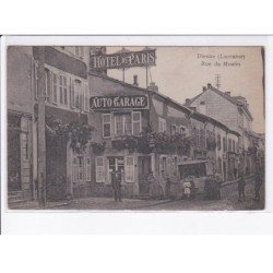 DIEUZE: rue du moulin, hôtel de paris, auto garage - très bon état