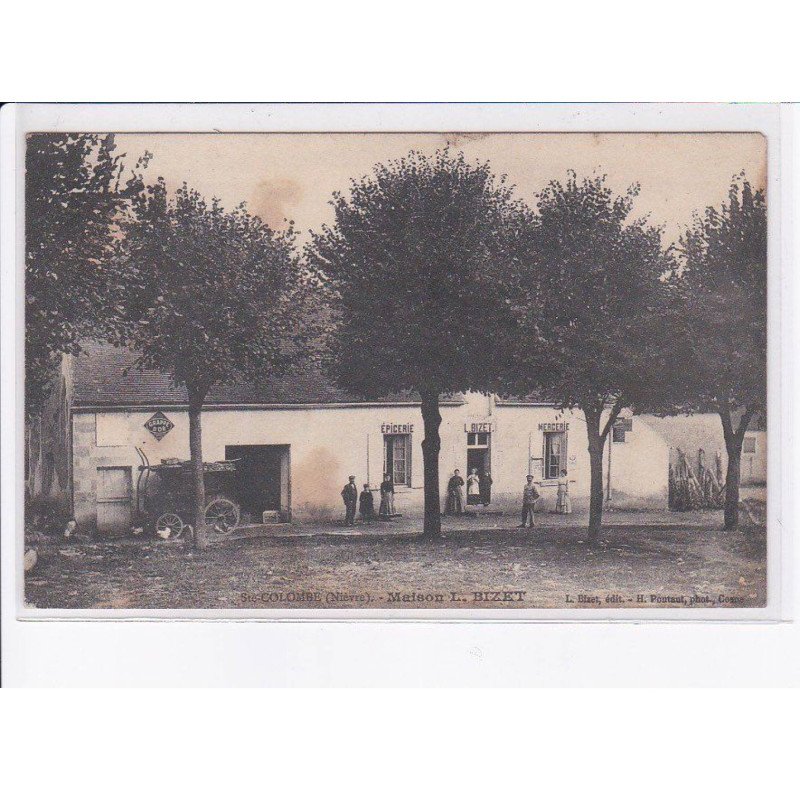 SAINTE-COLOMBE: maison L. Bizet - état