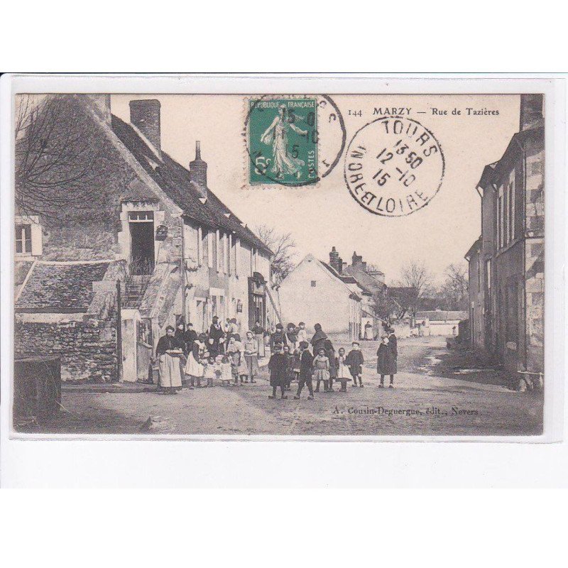MARZY: rue de tazières - état