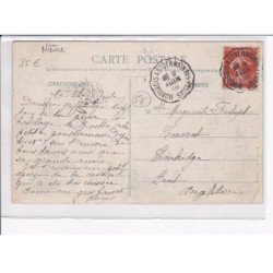 FOURCHAMBAULT: cavalcade du 17 mai 1908 défilé de la cavalcade rue du 4 septembre - très bon état