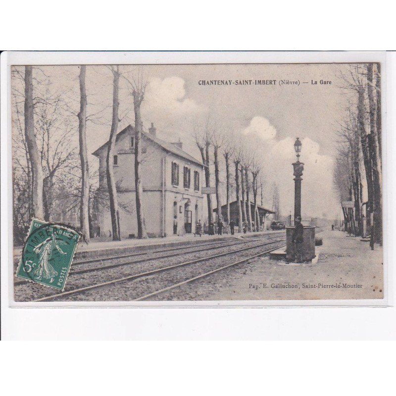 CHANTENAY-SAINT-IMBERT: la gare - très bon état