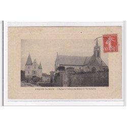 LONGUEIL-Ste-MARIE : l'eglise et l'abbaye des dames du val-de-grace - tres bon etat