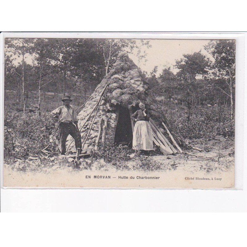 NIEVRE: en morvan, hutte du charbonnier - très bon état