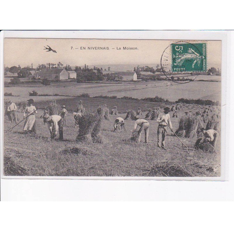 NIEVRE: la moisson - très bon état