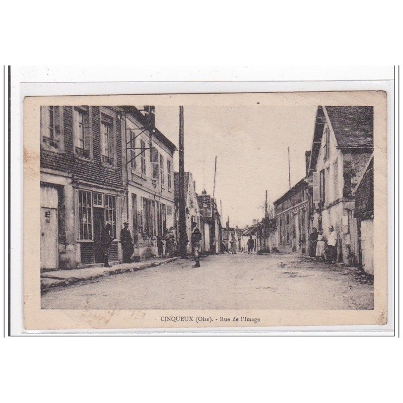 CINQUEUX : rue de l'image - etat
