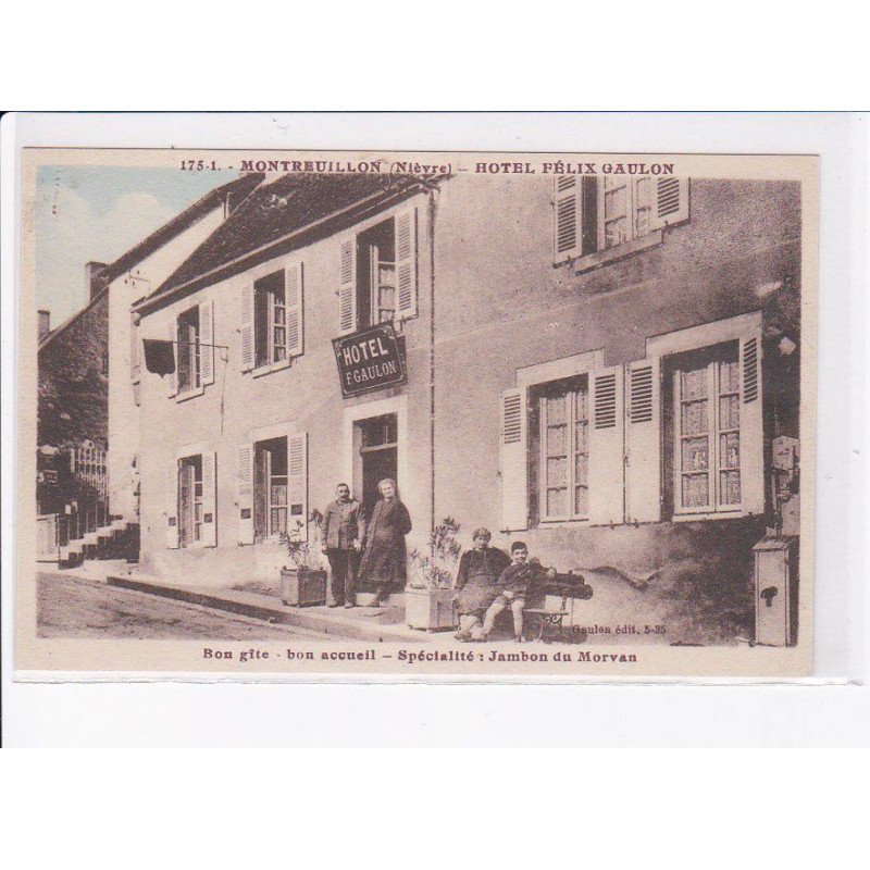 MONTREUILLON: hôtel félix gaulon, bon gîte, bon accueil - très bon état