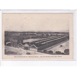 BAILLEUL: quincaillerie G. Baillieul rue des moulins - très bon état