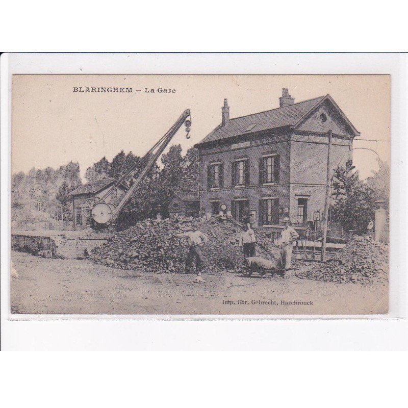 BLARINGHEM: la gare - très bon état