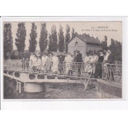 BERGUES: la pêche à la ligne au pont de bierne - très bon état