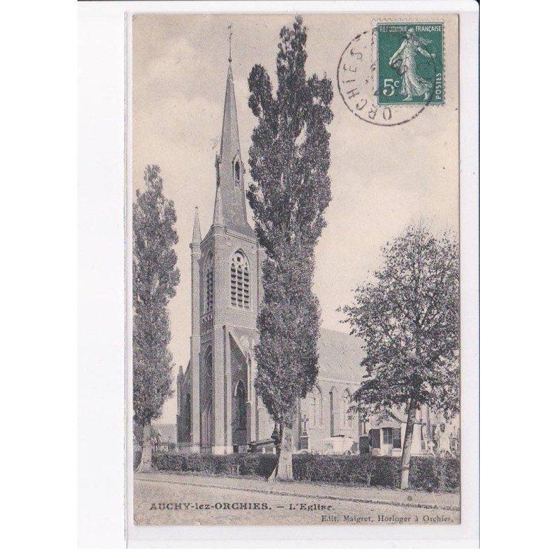 AUCHY-lez-ORCHIES: l'église - état