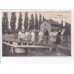 BERGUES: la pêche à la ligne au pont de bierne - très bon état