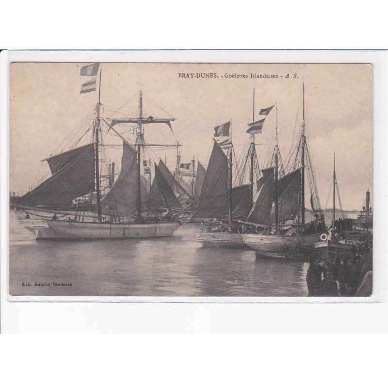 BRAY-DUNES: goëlettes islandaises - très bon état