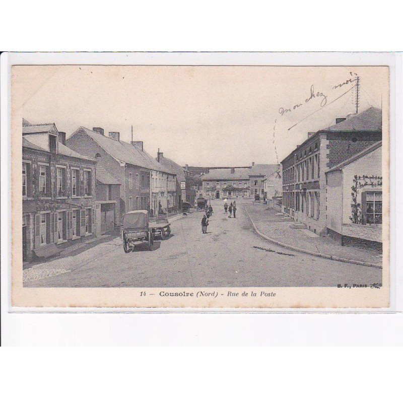 COUSOLRE: rue de la poste - très bon état