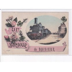 BAISIEUX: un bonjour, la gare, train - trsè bon état