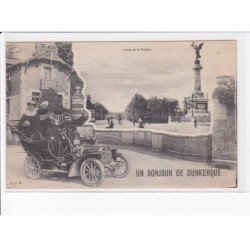 DUNKERQUE: automobile, un bonjour de dunkerque, statue de la victoire - très bon état