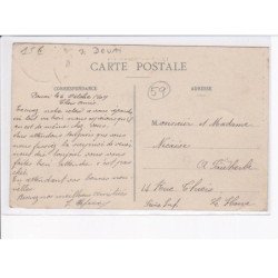 environs de DOUAI: l'aéroplane "blériot" au repos - très bon état