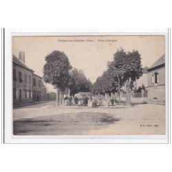 CREPY-en-VALOIS : place d'aragon - tres bon etat