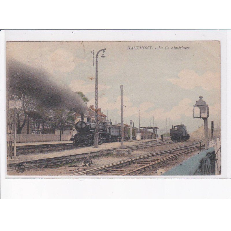 HAUTMONT: la gare intérieure - état