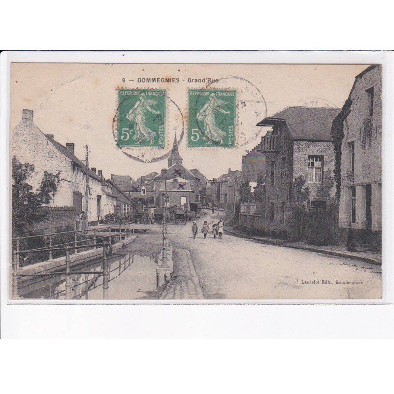 GOMMEGNIES: grand'rue - très bon état
