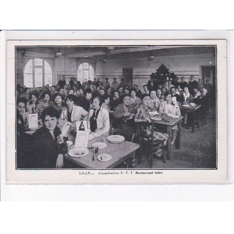 LILLE: coopérative P.T.T. restaurant inter - très bon état