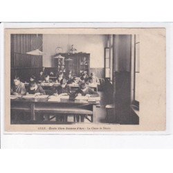 LILLE: école libre Jeanne d'arc, la classe de dessin - état