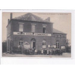 LOUVIGNIES-lez-QUESNOY: la mairie et école - très bon état