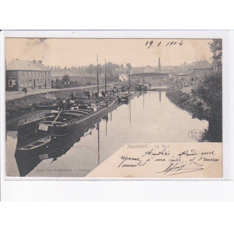 JEUMONT: le port - très bon état