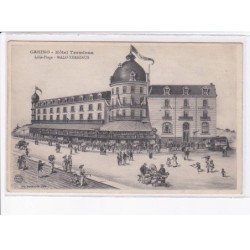 MALO LES BAINS : LILLE plage, hôtel terminus, malo-terminus - très bon état