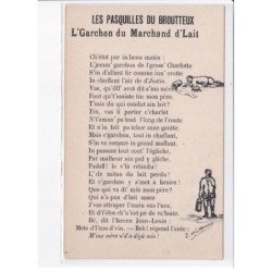 LILLE: 21CPA le portrait du broutteux, les pasquilles de broutteux - très bon état