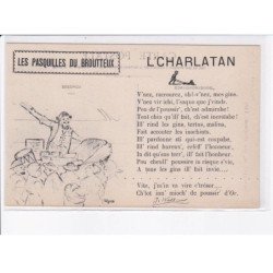 LILLE: 21CPA le portrait du broutteux, les pasquilles de broutteux - très bon état