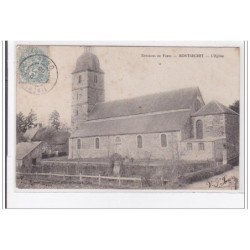 MONTSECRET : l'eglise - tres bon etat