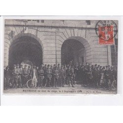 MAUBEUGE: en état de siège 3 septembre 1911 - très bon état