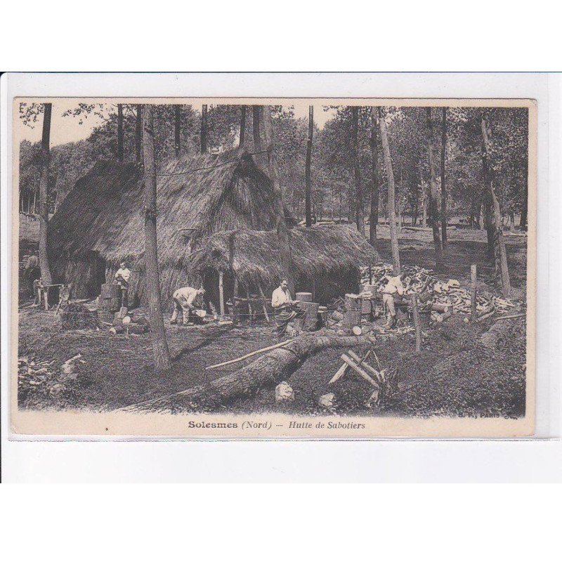 SOLESMES: hutte de sabotier - très bon état