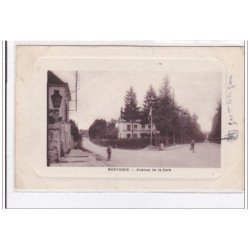MORTAGNE : avenue de la gare - tres bon etat