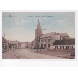 RUMEGIES: rue de l'église - état
