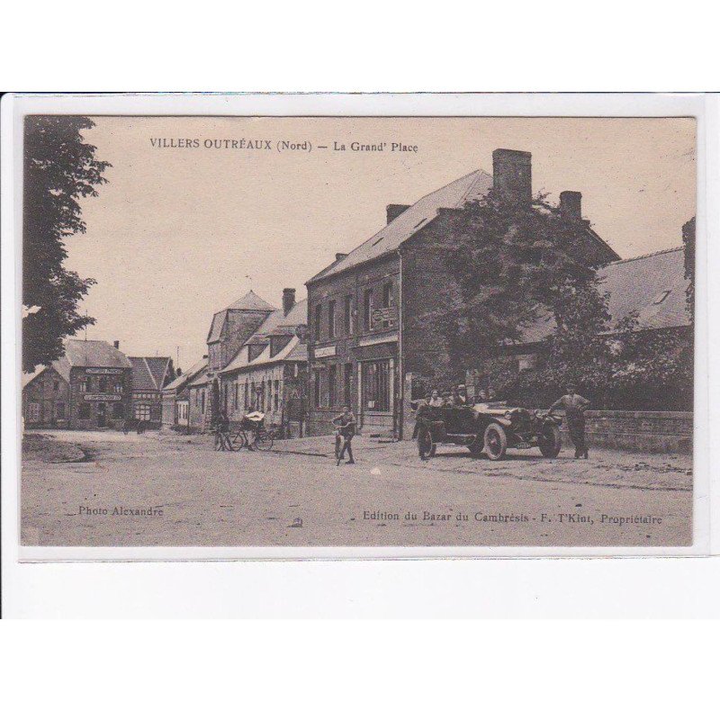 VILLERS OUTREAUX: la grand'place - très bon état