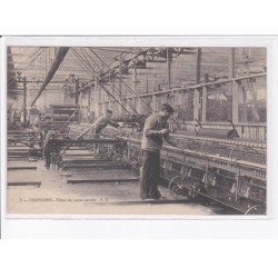 TOURCOING: fileur de laine cardée - très bon état