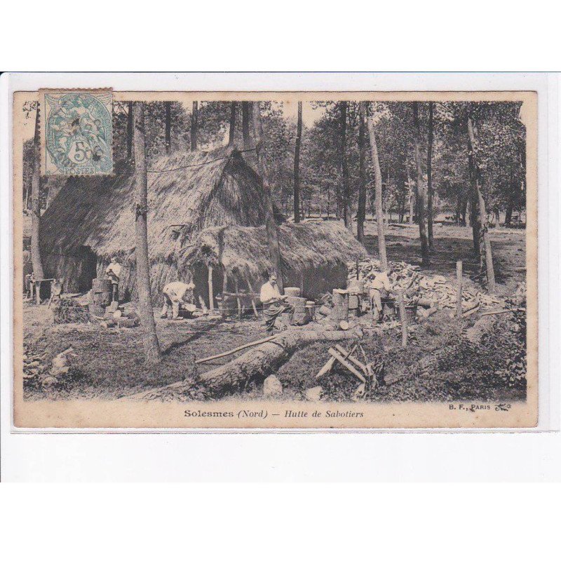 SOLESMES: hutte de sabotiers - très bon état