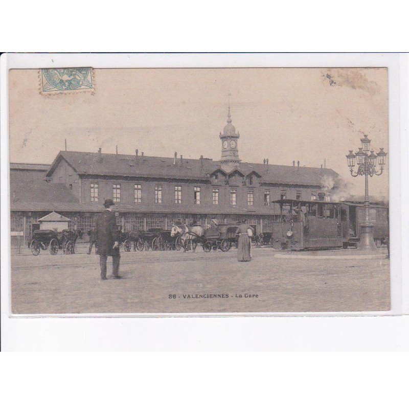VALENCIENNES: la gare, tramway - très bon état