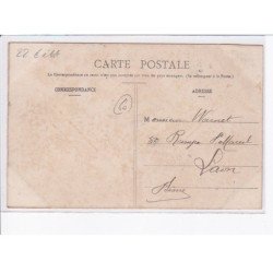 CHEVINCOURT: la place un jour de marché aux cerises - état
