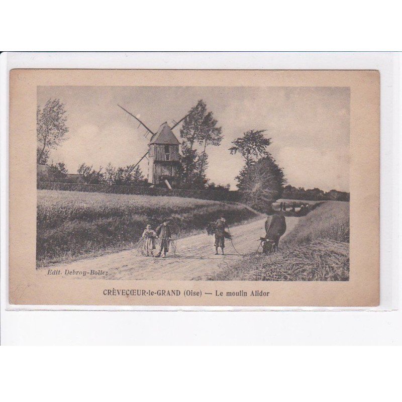 CREVECOEUR-le-GRAND: le moulin alidor - très bon état