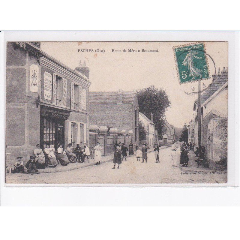 ESCHES: route de méru à beaumont - état