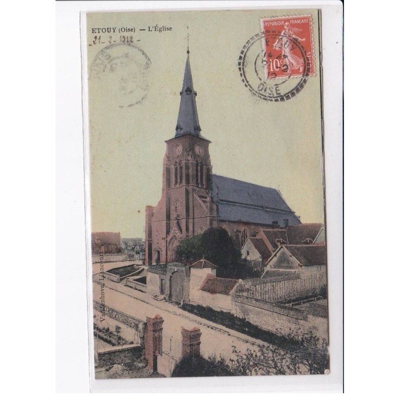 ETOUY: l'église - état