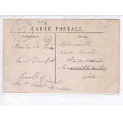ABANCOURT: vue sur la gare - très bon état